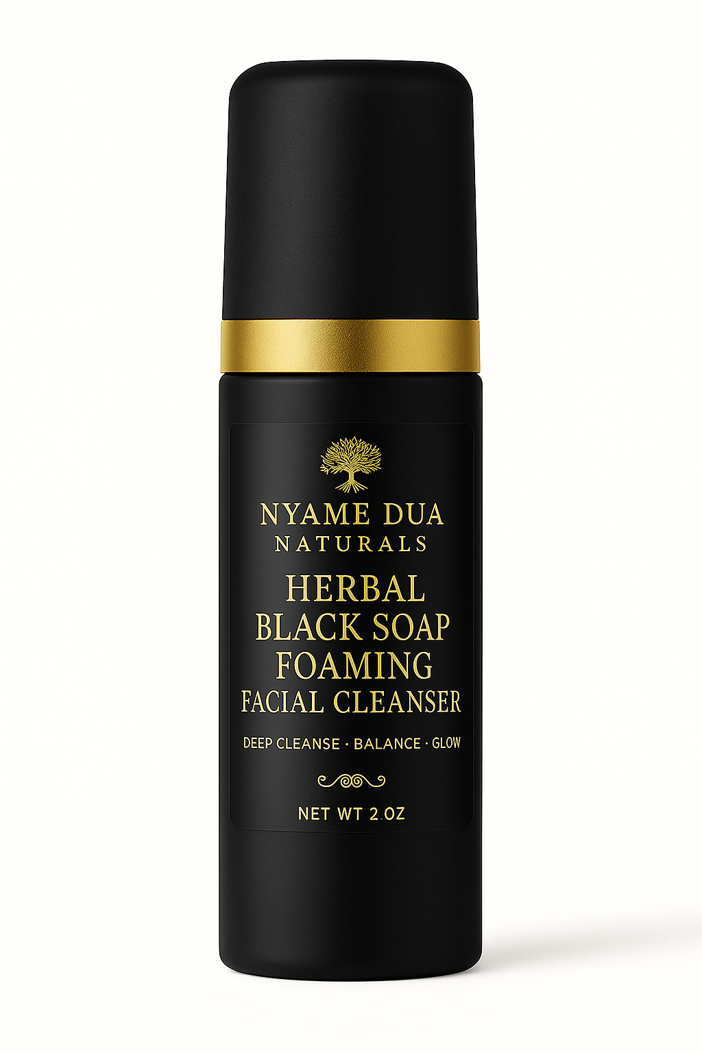 Luxury African Black Soap Facial Cleanser