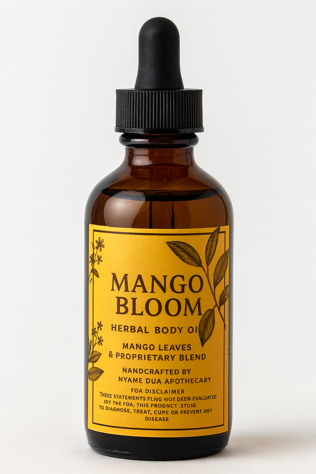 Mango Bloom™ – Mango Leaf Herbal Oil for Skin Repair, Hydration & Daily Moisture