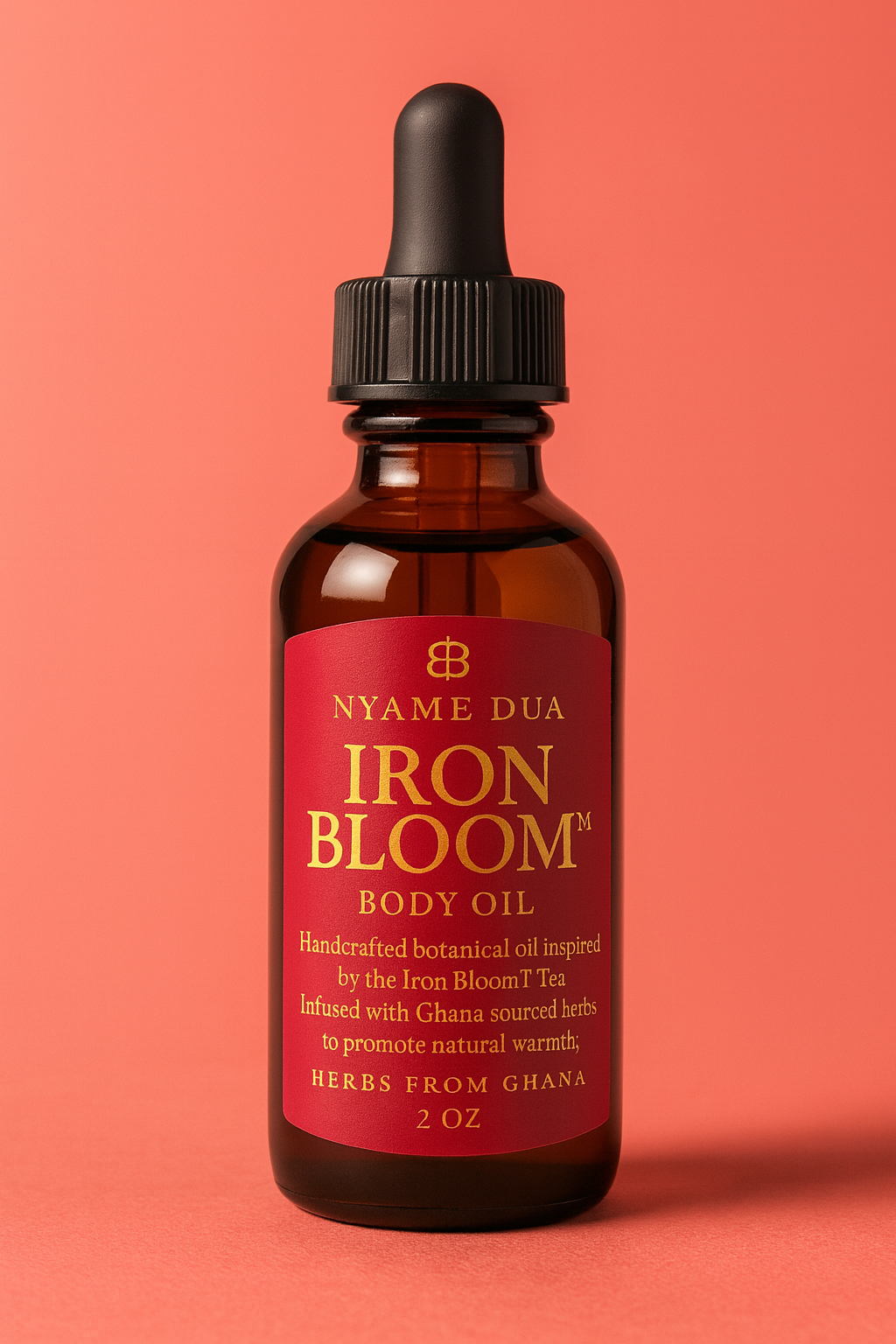 Iron Bloom™ Herbal Body Oil – Warmth • Circulation • Vitality (2 oz)