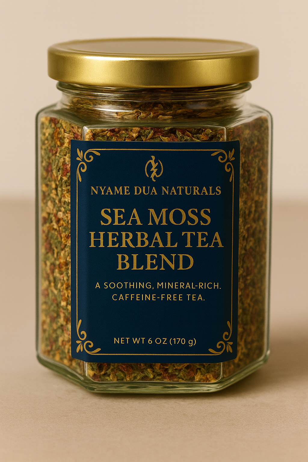 Sea Moss Herbal Tea Blend™ – Mineral-Rich Hydration & Daily Wellness