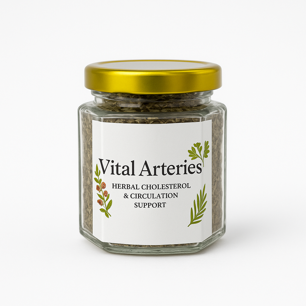 Vital Arteries™ – Herbal Cholesterol & Circulation Support Tea