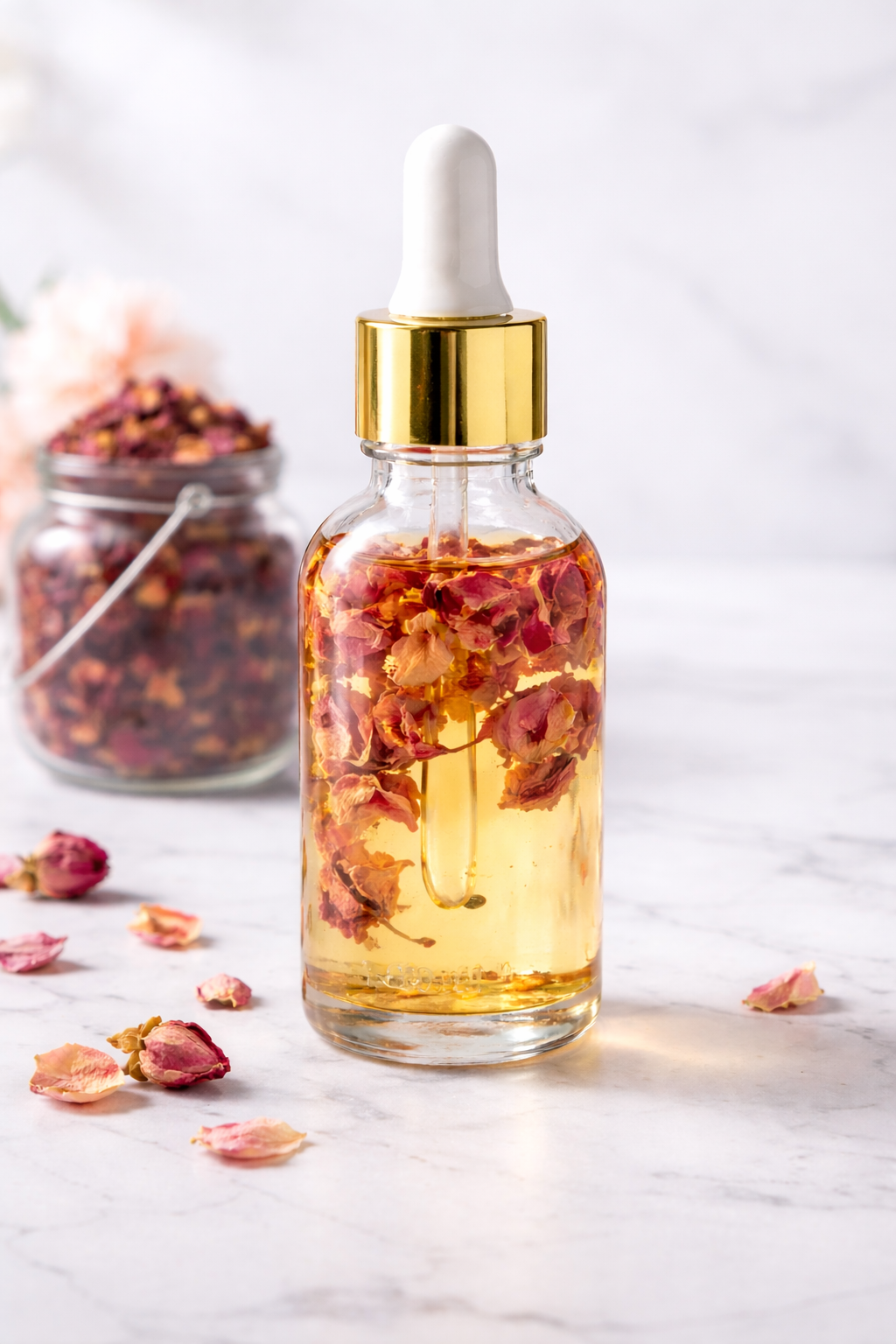 Rose Petal Botanical Oil™ | Luxury Body & Ritual Oil