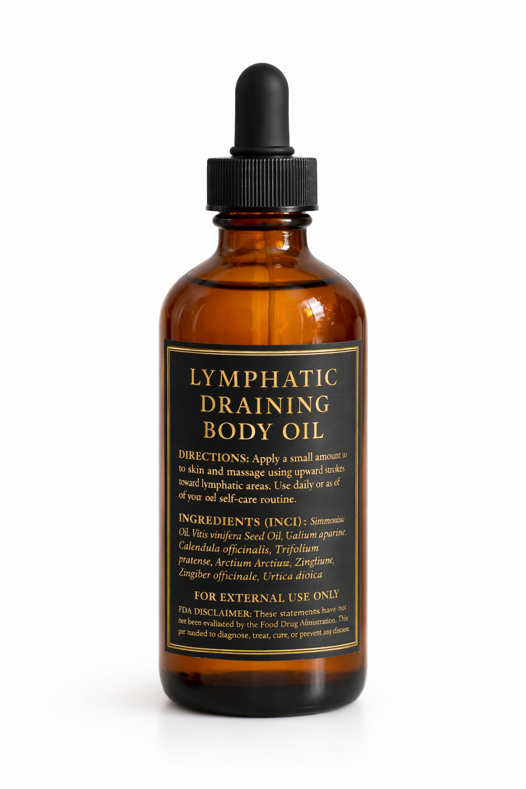 Lymphatic Draining Body Oil