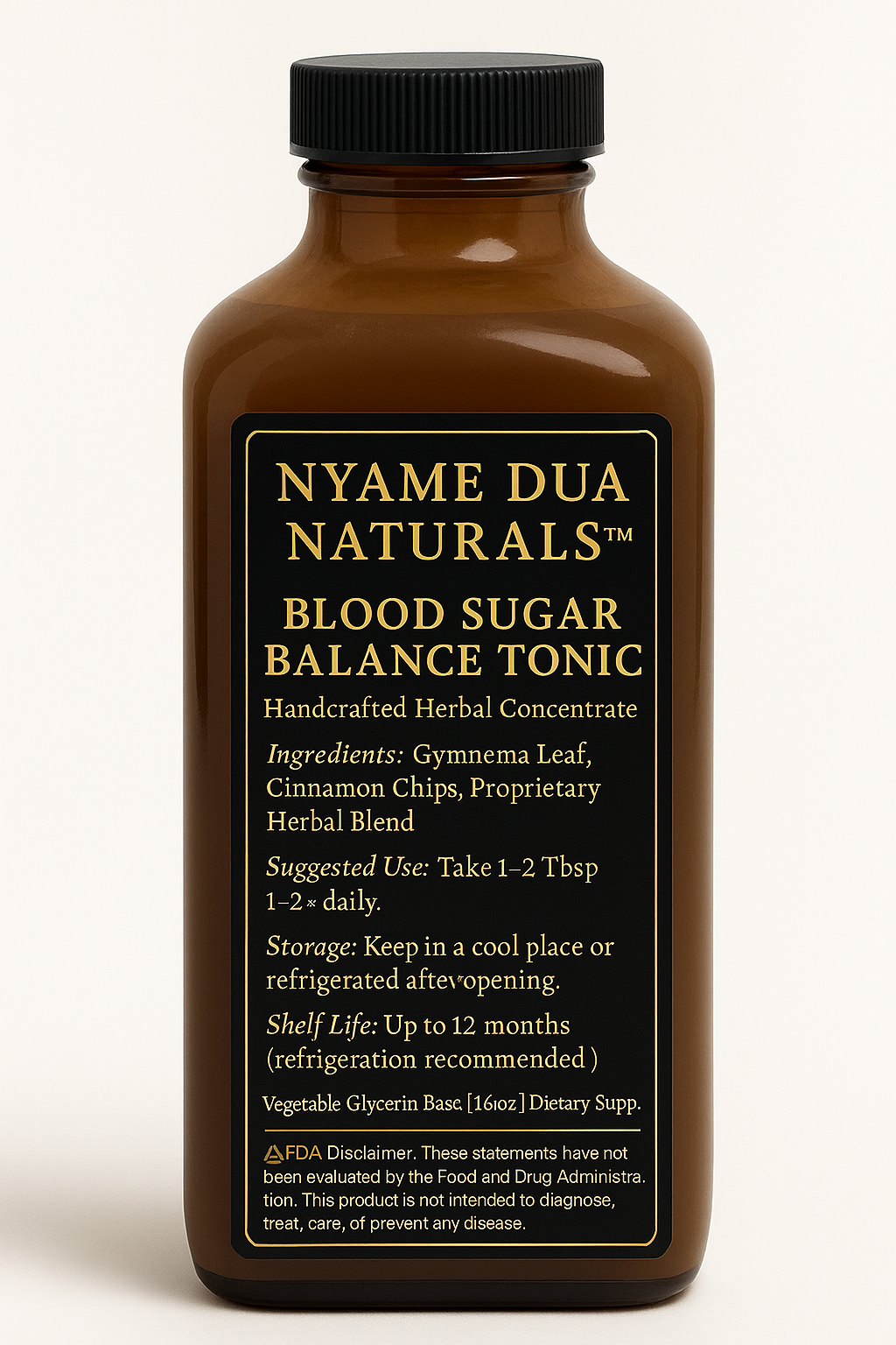 Blood Sugar Balance Tonic